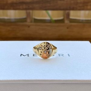 Mejuri Zodiac Ring Sagittarius